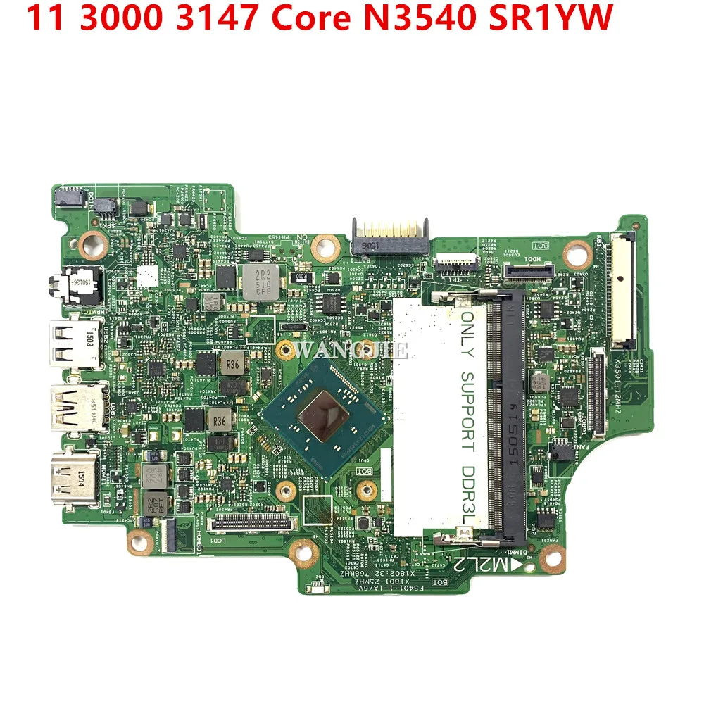 100% en funcionamiento para DELL Inspiron 11 3000 3147 Core N3540 SR1YW placa base CN-0KW8RD 0KW8RD 13270-1 placa base para ordenador portátil DDR3