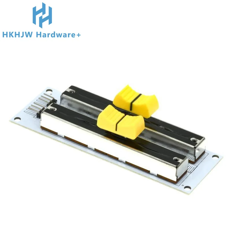 Módulo de potenciómetro deslizante lineal de 10K, Sensor analógico de doble fila para proyectos Arduino, mezclador y bloques de construcción electrónicos - imagen 3