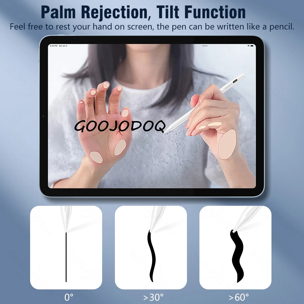 Para Apple Pencil 2 1 para iPad lápiz Bluetooth lápiz óptico para iPad Pen 2022 2021 2020 2019 2018 Pro 11 13 2024 para Apple Pencil - imagen 4