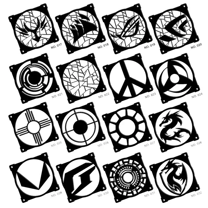 Cubierta de ventilador de refrigeración de 120mm, acrílico, 12cm, ventilador con cubierta de PC, filtro a prueba de polvo, red de refrigeración por agua, bricolaje para decoración de gabinete de jugadores de PC - imagen 2