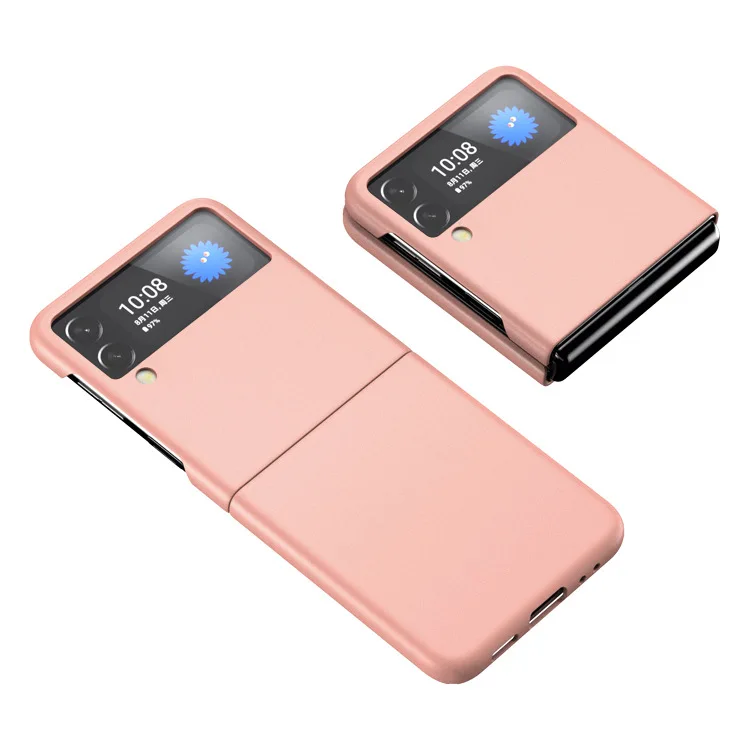 Funda ultrafina para Samsung Galaxy Z Flip 4 5G PC, cubierta antigolpes, moderna, 2022 - imagen 4