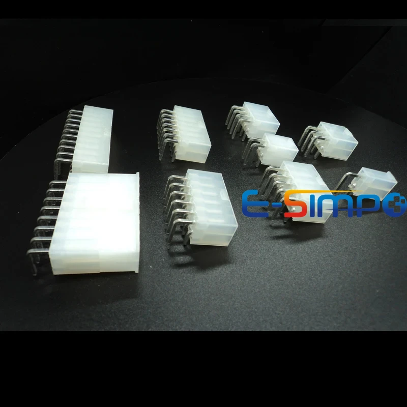 10 juegos Molex 4,2mm conector de cable automotriz serie 5557 2/4/6/8/10/12/14/16/18/20/22/24P carcasa RA Wafer Terminal hembra - imagen 4