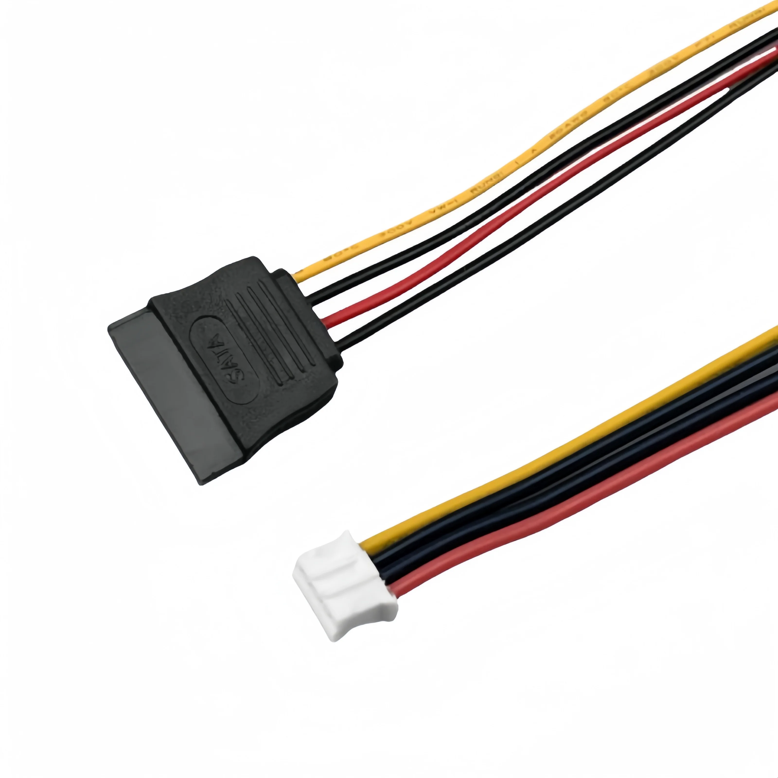 ITX-cable de alimentación SATA15P hembra a hembra pequeña de 4 pines, cable de alimentación SATA de paso a hembra, ph2.0 mm, 15cm/40cm - imagen 5