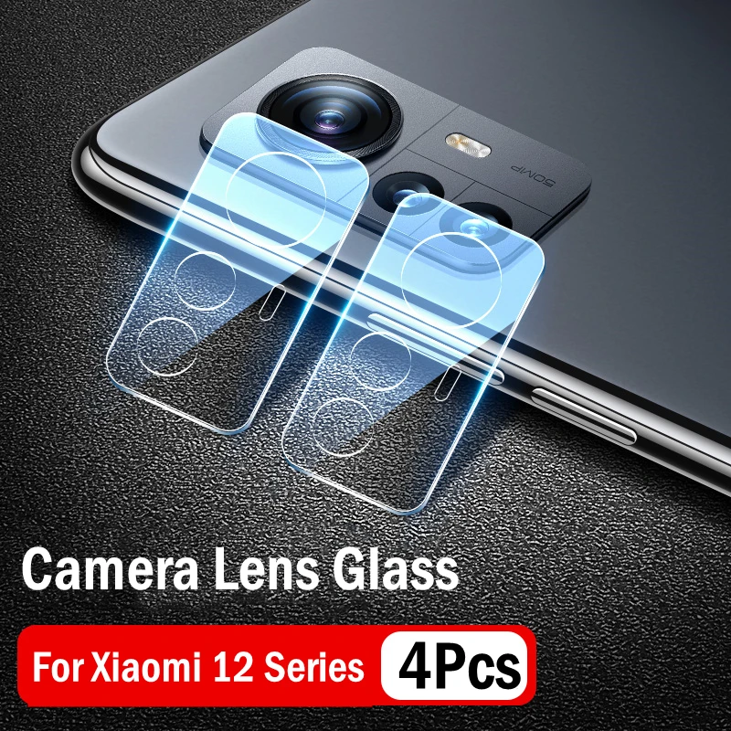 Para Xiaomi Mi 12 Pro 12X 12 5G Protector de lente de cámara de teléfono de vidrio templado película protectora antiarañazos cubierta para Mi 12