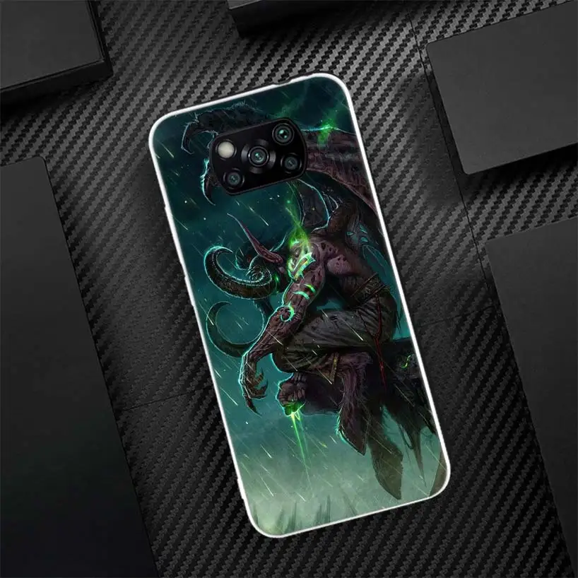 W-World Of W-Warcraft W-Wow funda de teléfono de llamada de silicona para Xiaomi Poco X3 Nfc X5 X6 X7 F7 Ultra F6 F5 Pro M5S M5 X4 F4 GT M4 M3 F3 - imagen 4