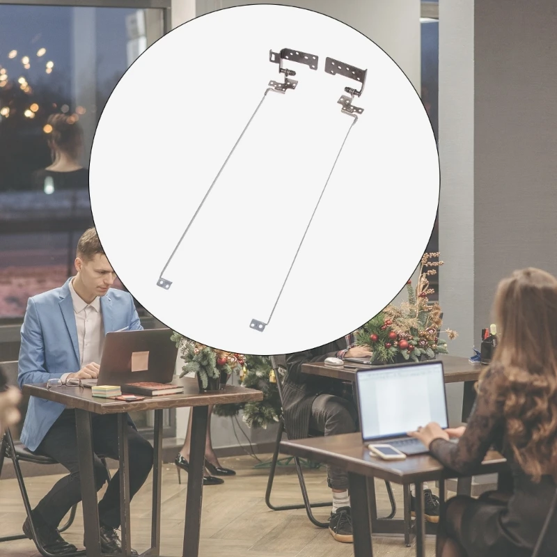 Kit de bisagras LCD para portátil Asus ROG Strix GL753 GL753V GL753VD GL753VE GL753VE-DS74 bisagras de pantalla LCD izquierda y derecha - imagen 2