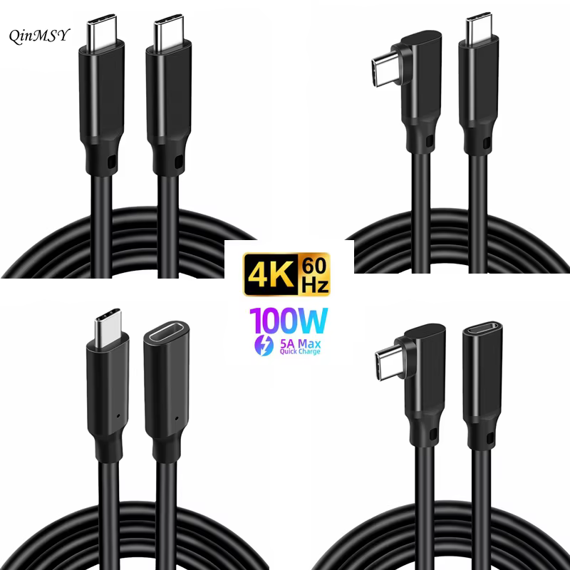 Cable Extensión USB-C Macho-Hembra PD 100W 3.2 Gen2 - imagen 2