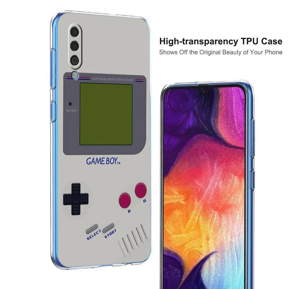 Funda Gameboy Boy para Samsung Galaxy A14, A50, A70, A30, A40, A20E, A10, A10S, A20S, A02S, A04S, A12, A22, A32, A34, A42, A52, 5G, A54 - imagen 2