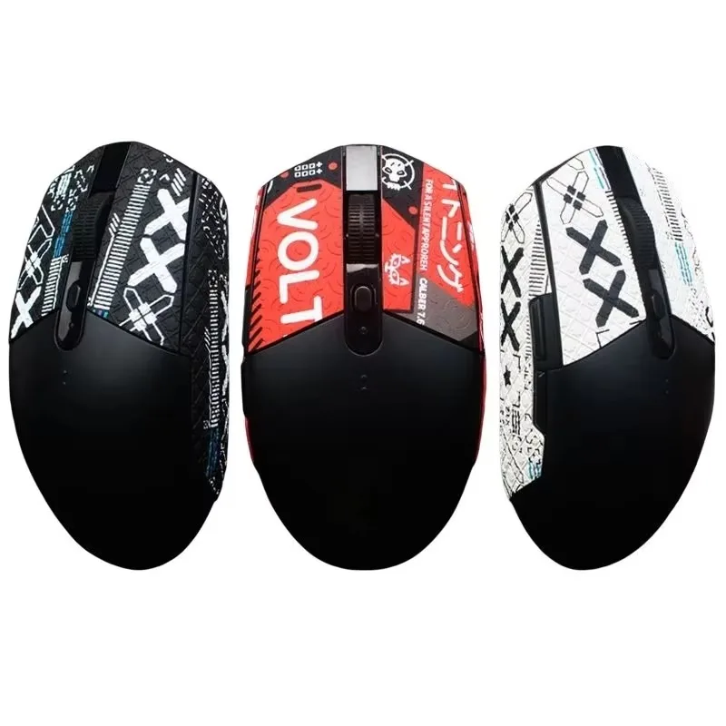 Cinta de agarre para ratón, pegatina hecha a mano para patín, piel de lagarto antideslizante, chupar el sudor para Logitech G304, PC Gamer, bricolaje, sin ratón, 1 ud.