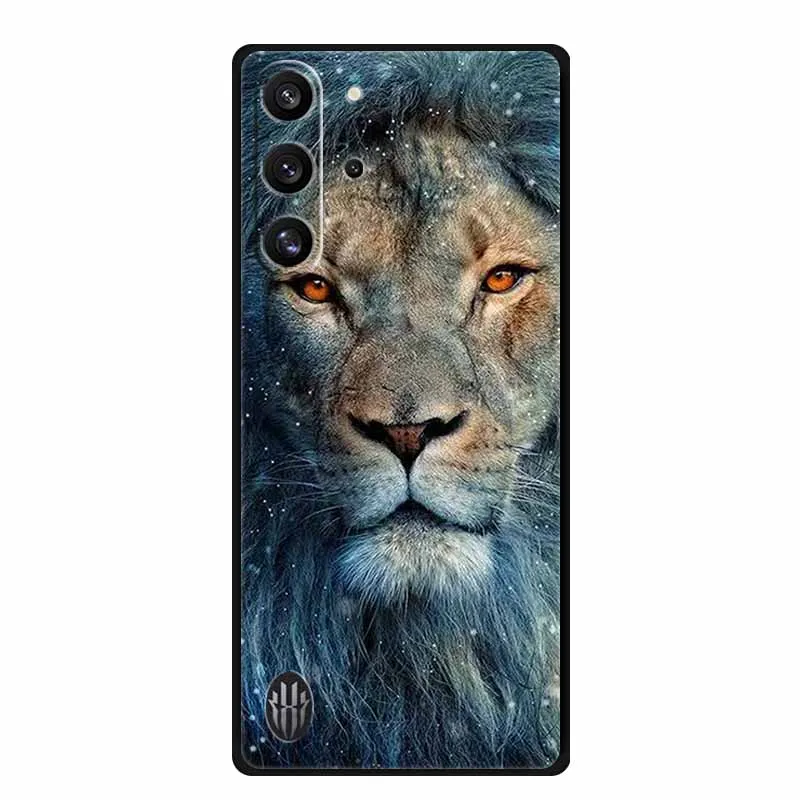 Para ZTE nubia Red Magic 10 Pro 5G funda animales silicona suave TPU fundas de teléfono contraportada para REDMAGIC 10 Pro + Fundas de lobo de moda - imagen 3