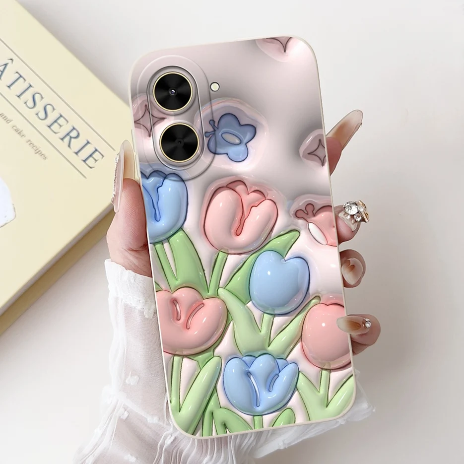 Para Xiaomi Redmi A5 4G funda divertida de dibujos animados funda de teléfono suave Siiicone para Xiaomi Poco C71 C 71 PocoC71 RedmiA5 4G Fundas bolsas - imagen 5