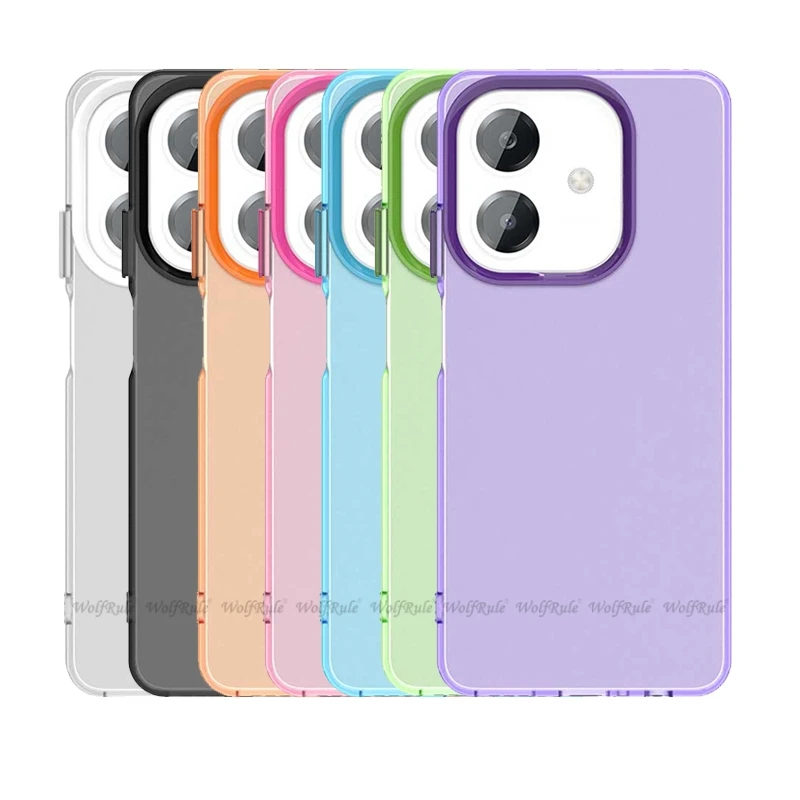 Para OPPO A40 funda OPPO A40 A 40 Capas a prueba de golpes parachoques de teléfono armadura trasera transparente mate transparente Frosted Fundas OPPO A40