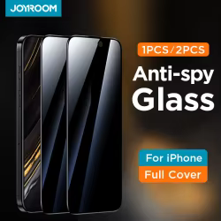 Joyroom Protector de pantalla antiespía iPhone 15/14/13/12/11 Pro Max