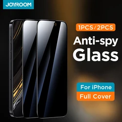 Joyroom Protector de pantalla antiespía iPhone 15/14/13/12/11 Pro Max