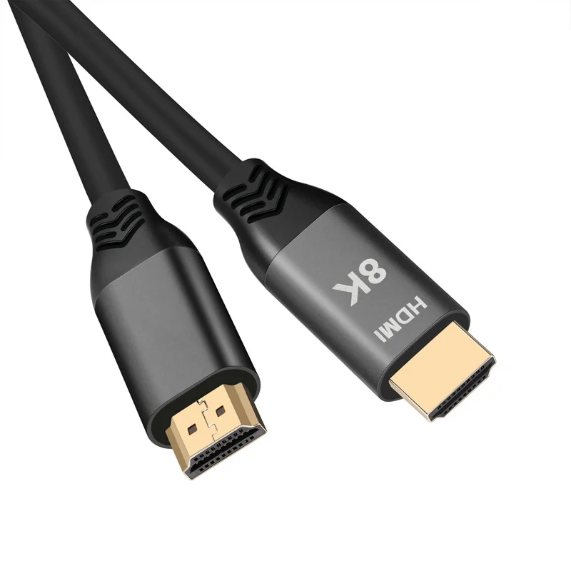 Cable adaptador de Audio y vídeo Compatible con HDMI, 1/2/3/5M, 8K, 60Hz, HDMI 2,1, 4K/120Hz, HDR, 48Gbps, macho para PC, HDTV, Monitor de proyector - imagen 2