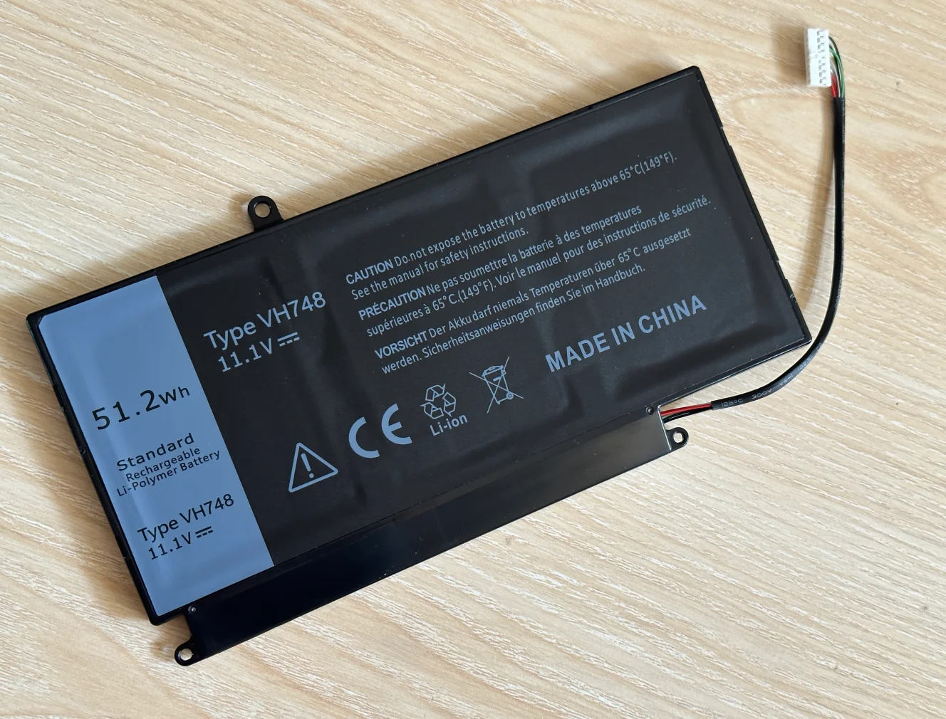 VH748 batería del ordenador portátil para Dell Inspiron 14 5439 Vostro 5460 5470 5560 Series Ins14zD-3526 V5460D-1308 V5460D-2628 V5460R-2526 - imagen 2