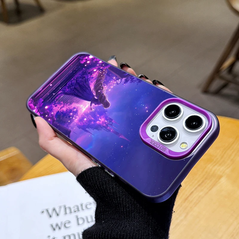 Funda Disney princesa Rapunzel Jasmine para Samsung Galaxy S25 FE Note 20 S21 Plus S24 Ultra S23 S22 A56 A36 A26 5G A16 A06 4G PC - imagen 3