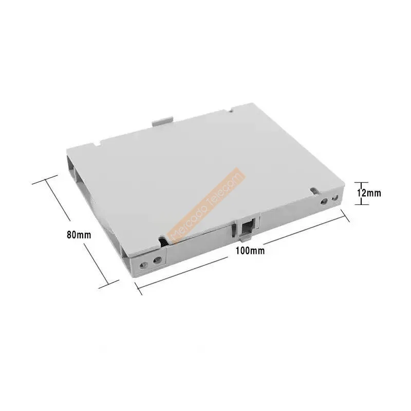 10 unids/lote bandeja de empalme de fibra pequeña de alta calidad para 12 núcleos FTTH Cassette de fibra óptica caja de protección de Cable herramienta FTTH - imagen 2