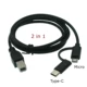 2 in 1 to  USB-B