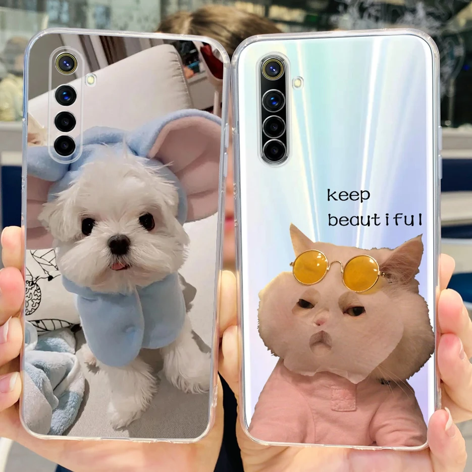 Funda de silicona blanda para Realme 6 Pro, carcasa trasera pintada Popular de lujo para Realme 6S 6i Realme6 Pro, Realme - imagen 4