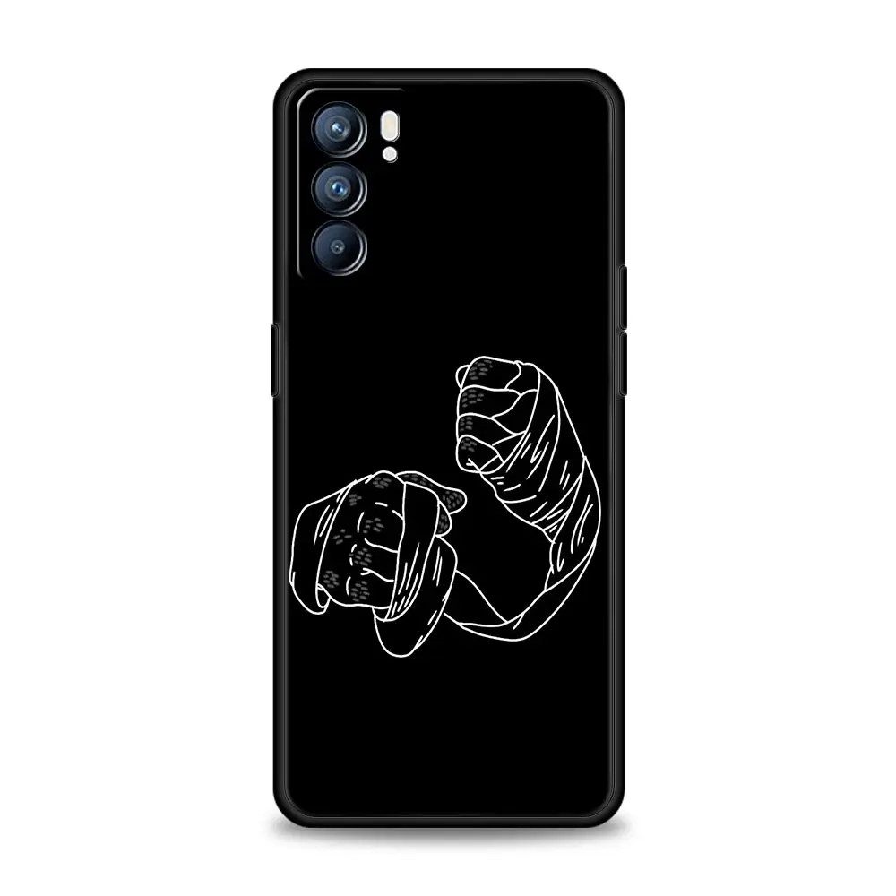 Funda temática de campeón de boxeo para Oppo Reno14 Reno13 Reno12 11 F 10 Find X5 X9 Pro A54 5G A53 A52 A9 A78 4G A79 A80 A98 - imagen 3