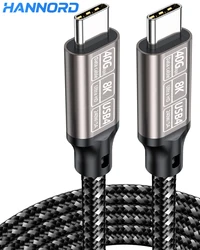Cable USB-C 40 Gbps, 8K a 60 Hz y carga de 240 W