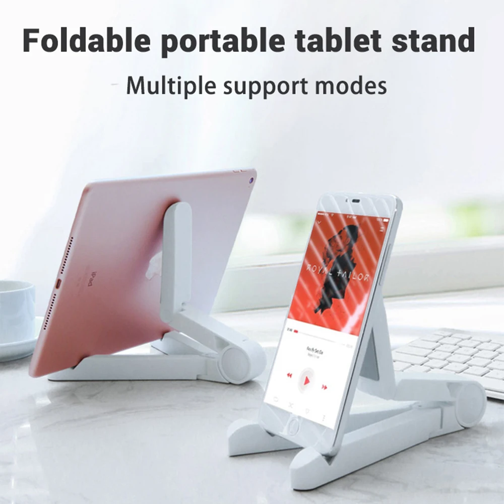 Soporte plegable Universal para tableta EMTRA para iPad Air Pro de 4,7 a 12,9 pulgadas para Samsung Xiaomi Huawei soporte para tableta accesorios para iPad - imagen 2