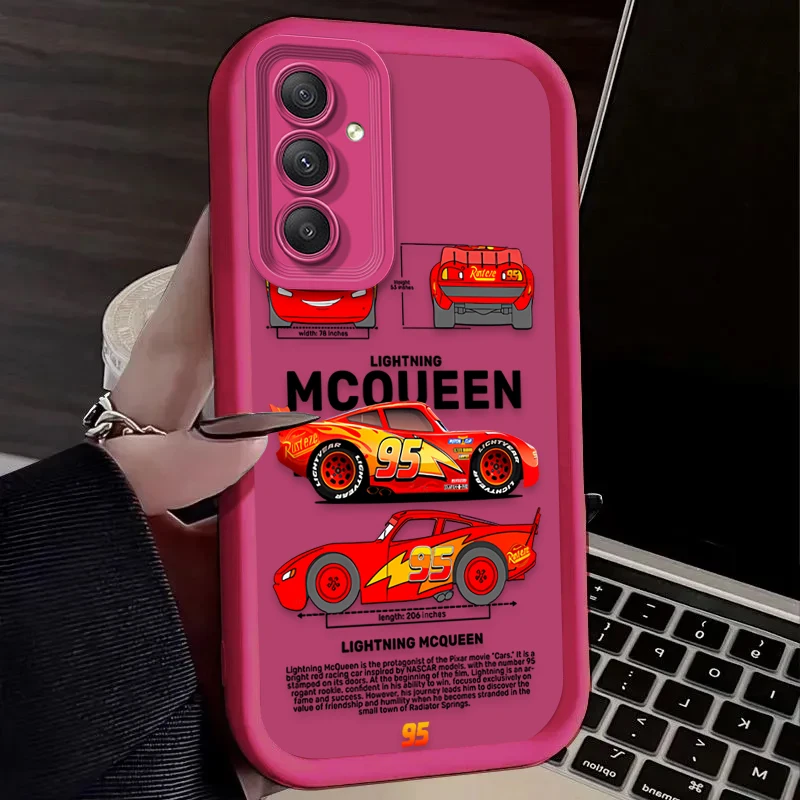 Funda blanda Lightning McQueen para Samsung Galaxy A54 A05S A05 A34 A24 A14 A53 A33 A23 A13 A52 A52S A32 A22 A12 A71 A51 A31 - imagen 5
