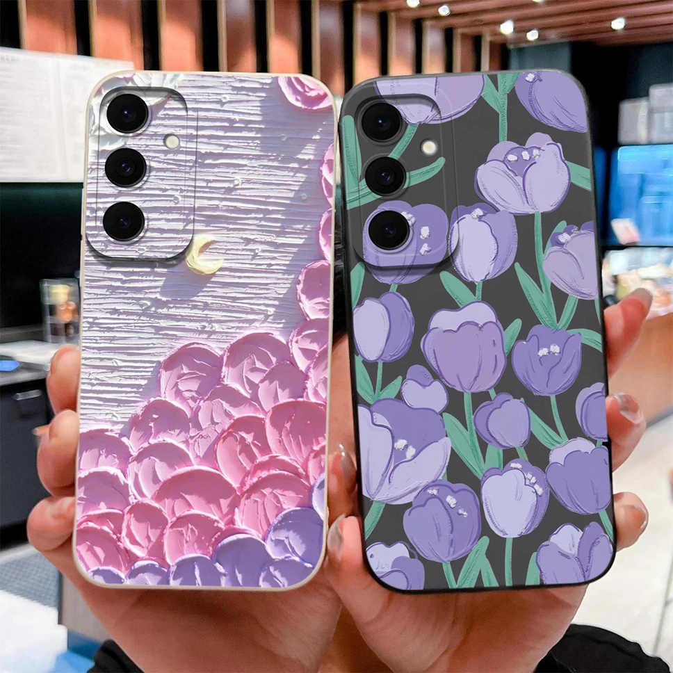 Para Samsung Galaxy S25 FE Funda de teléfono divertido gato Material de silicona es suave y agradable para la piel para Galaxy S 25FE Funda de parachoques - imagen 2