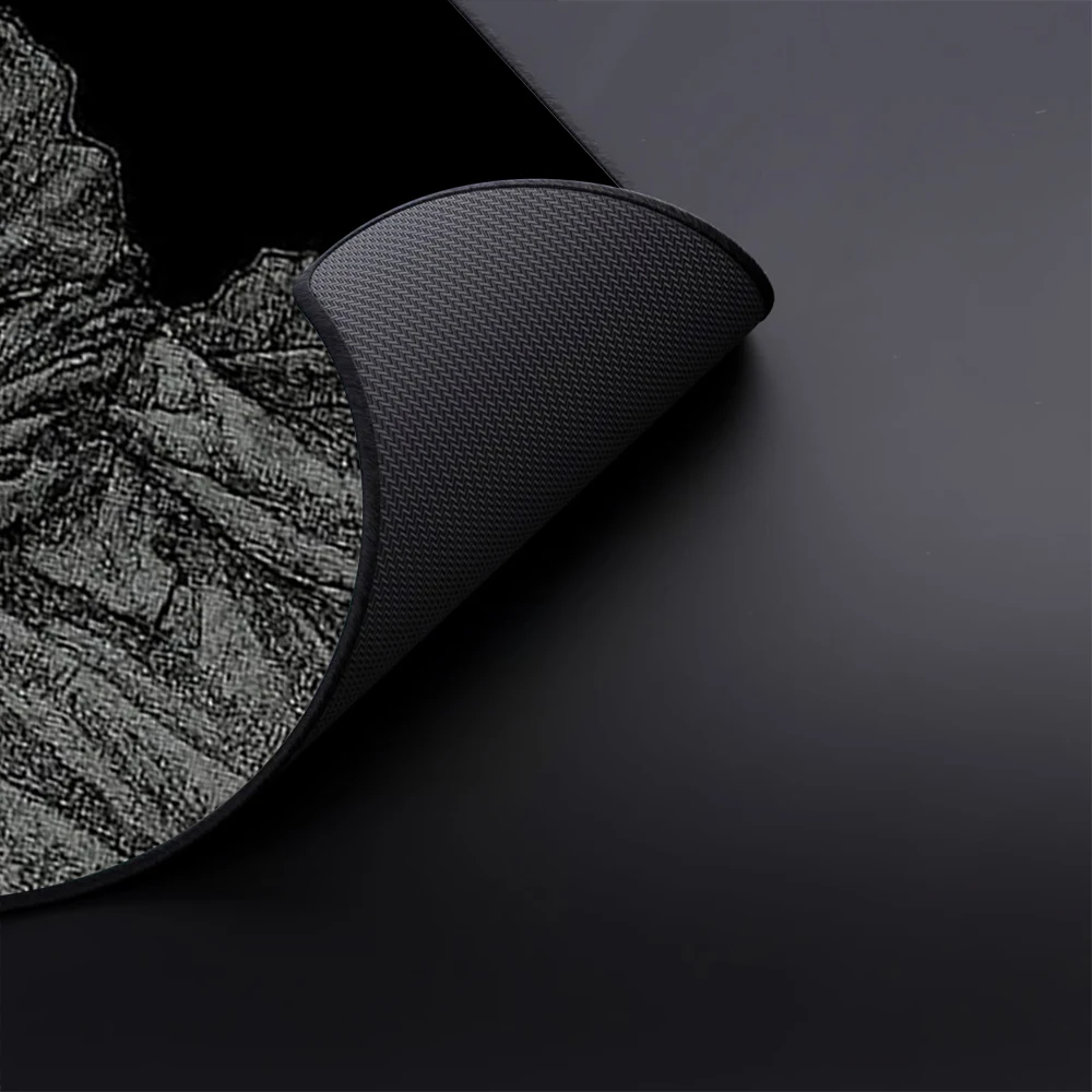 Alfombrilla de ratón para juegos Vagabond Miyamoto Musashi, alfombrilla de ratón profesional de goma samurái para deportes electrónicos, alfombrilla de ratón de superficie impermeable - imagen 5