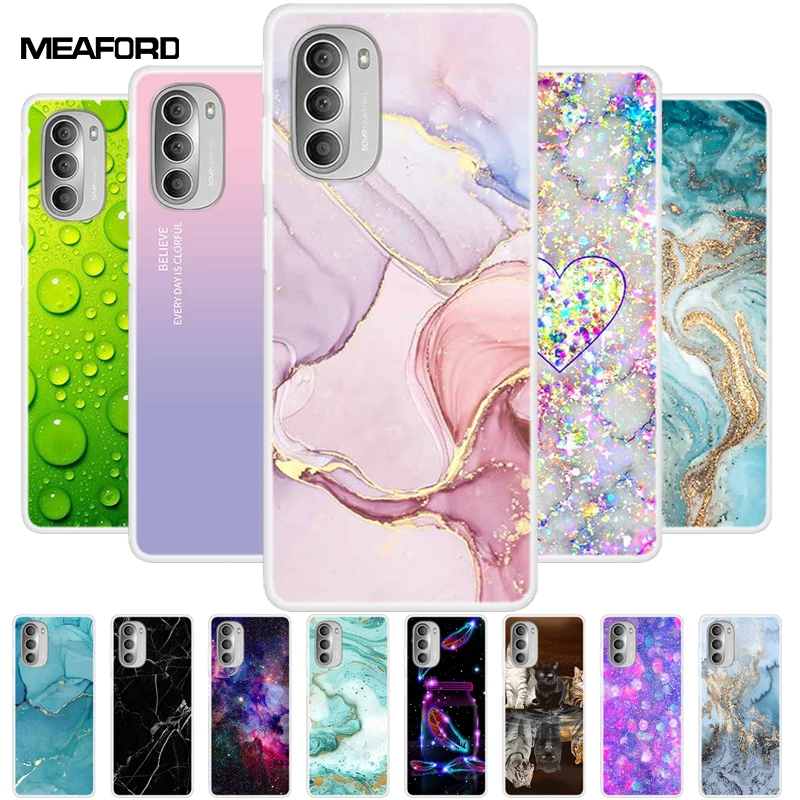 Para Moto G31 Fundas G71 G51 5G G41 Fundas traseras de silicona TPU suave de mármol para Motorola G71 5G Funda Coque Fundas para MotoG41 G 51 5G