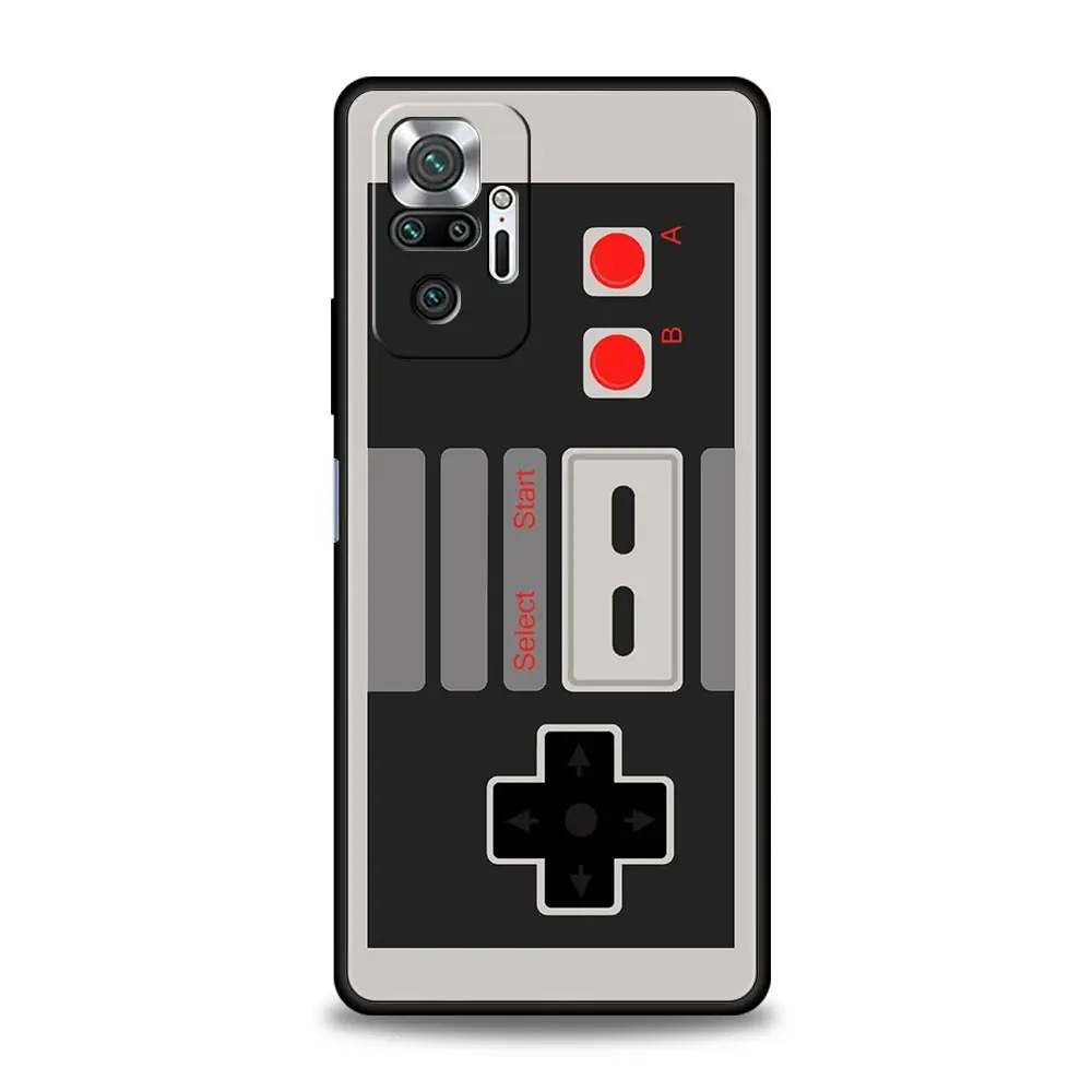 Funda de teléfono para Xiaomi Redmi Note 13 12 5G 9S 9 8 10 11 Pro 9T 13C 12C 10C 9C 9A 7 Pro cubierta suave Videojuego Boy Vintage GamePad - imagen 4