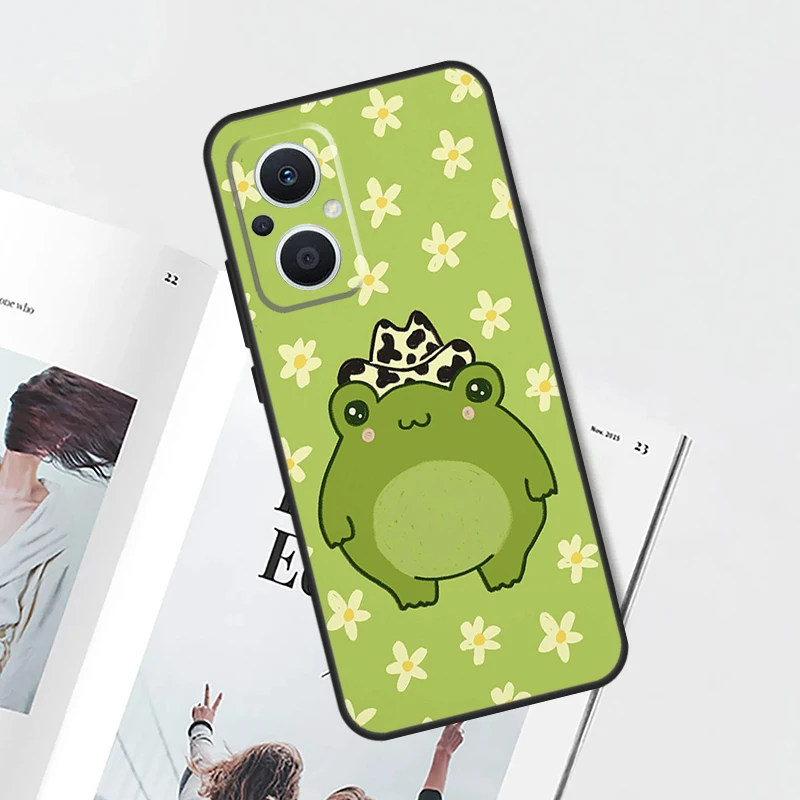 Cottagecore-funda estética con forma de seta y rana para OPPO Find X9 X8 X6 Pro OPPO Reno 7 8 Lite 10 11 12 13 14 Pro 11F 12F 13F 14F - imagen 4