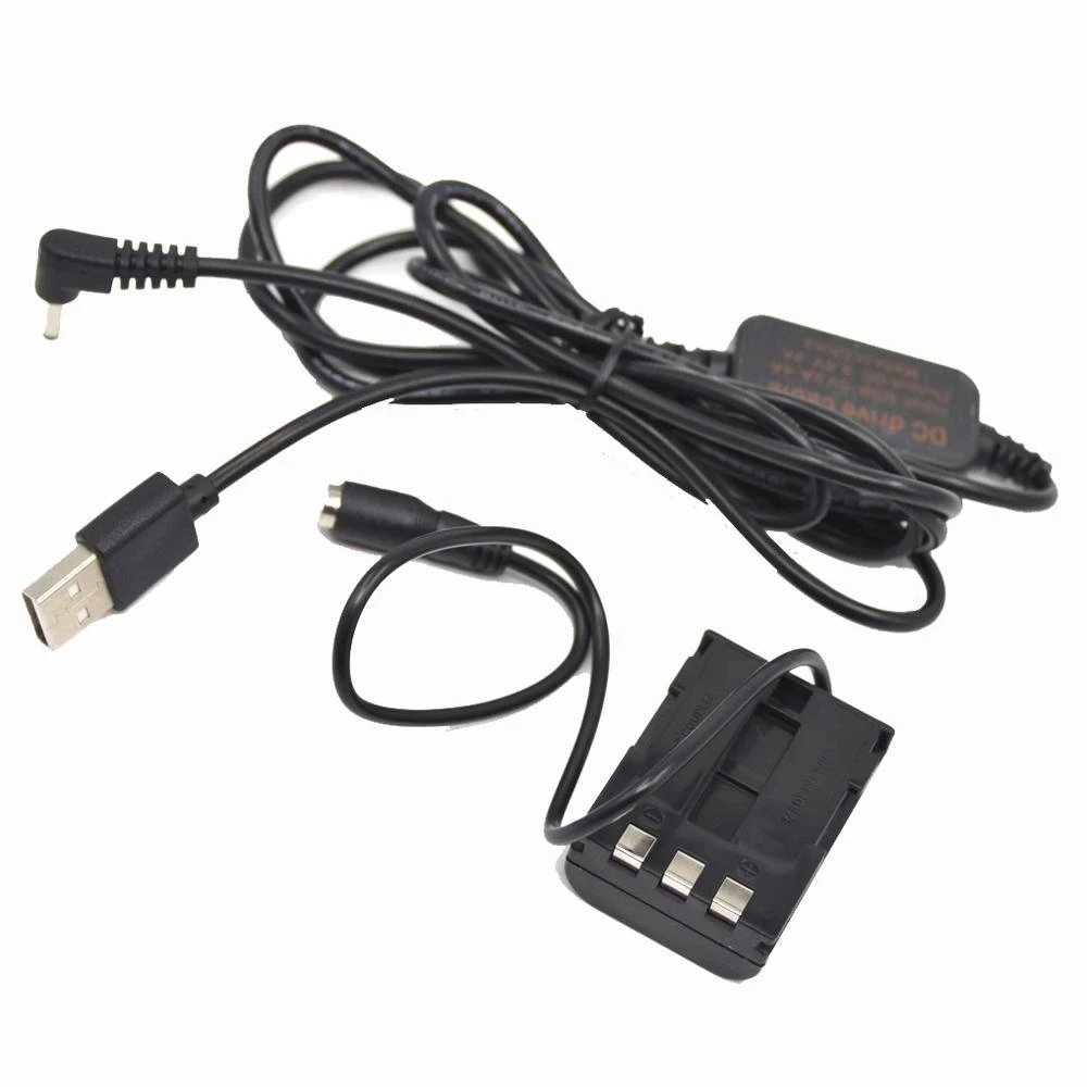 DR-20 DR-700 acoplador CC NB-2L batería simulada + cargador de corriente CA-PS700 Cable USB de 5V para Canon XT G7 G9 S45 S50 S60 S70 S80 350D 400D - imagen 4