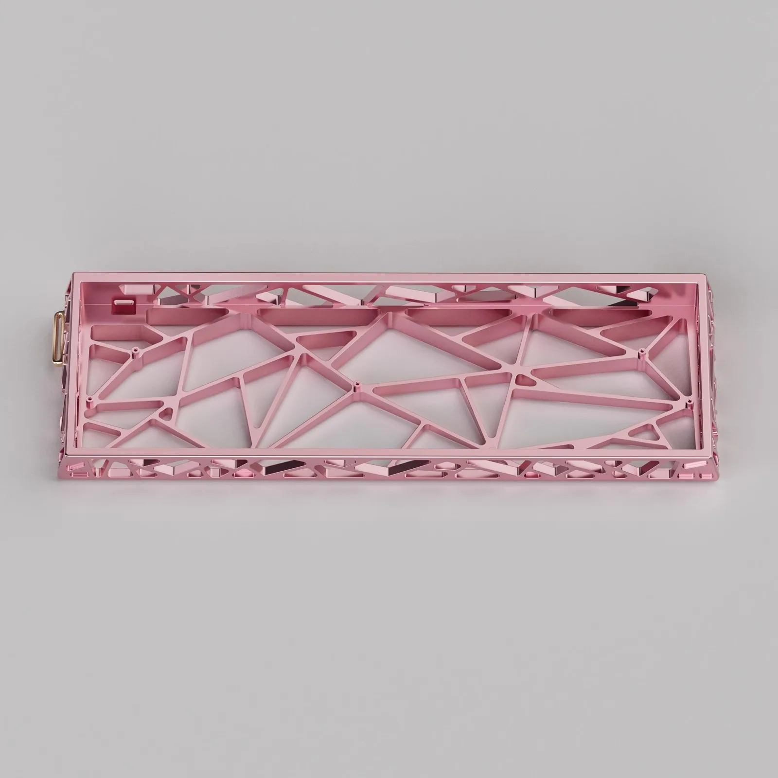 AK60HE-carcasa de teclado mecánico de montaje en bandeja de aluminio con esqueleto, Kit de teclado con interruptor magnético personalizado 60% para GH60 Wooting RAKKA - imagen 3