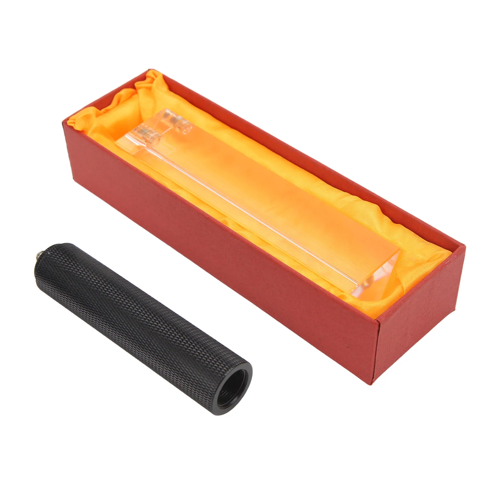 Prisma de enseñanza de física de vidrio óptico, prisma de enseñanza de física transparente portátil colorido, fácil de instalar para fiestas de cumpleaños - imagen 5