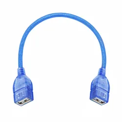 Cable de impresora USB 2.0 tipo A macho a B macho azul