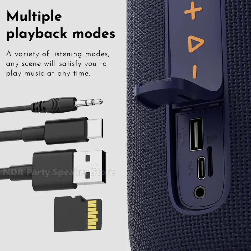 Altavoces inalámbricos para el hogar, Audio Bluetooth, HIFI, grado De fiebre, alta calidad, gran volumen, ordenador, Subwoofer pesado, cuernos duales, Caixa De Som - imagen 5