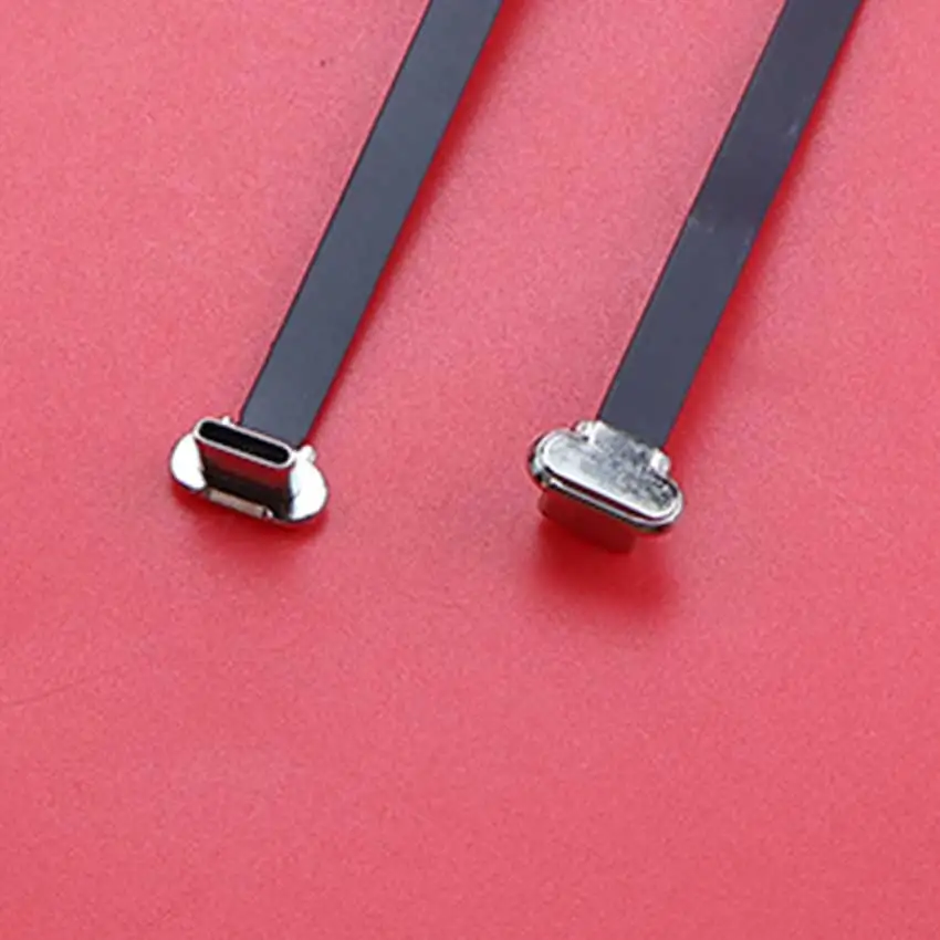 Cltgxdd conector USB tipo C USB C FPC Cable plano suave Cable de carga macho a macho extensión de Cable de carga rápida para teléfono - imagen 2