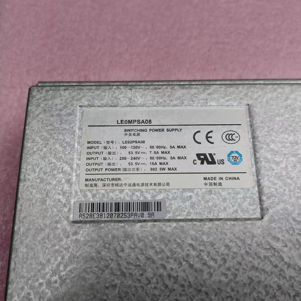 Alimentación CA serie S7700/7706/9303/9306 800W para HUAWEI LE0MPSA08 - imagen 2