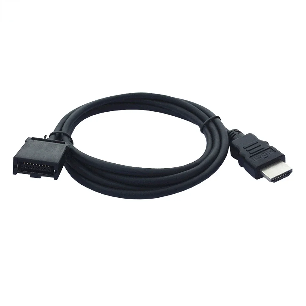 Carcasa ABS de membrana interior moldeada macho HDMI EM con enchufe a cable de conexión de alta definición montado en el coche versión HDMI AM1.4 - imagen 3