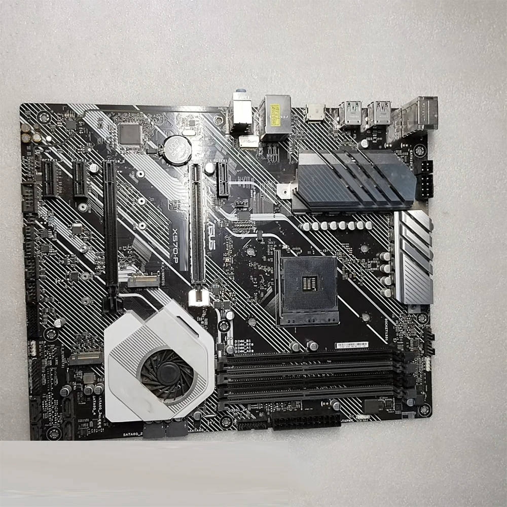 Socket AM4 12 DrMOS estaciones de energía DDR4 4400MHz ATX placa base compatible con procesador de CPU R7 R9 placa base M.2 PRIME X570-P - imagen 2