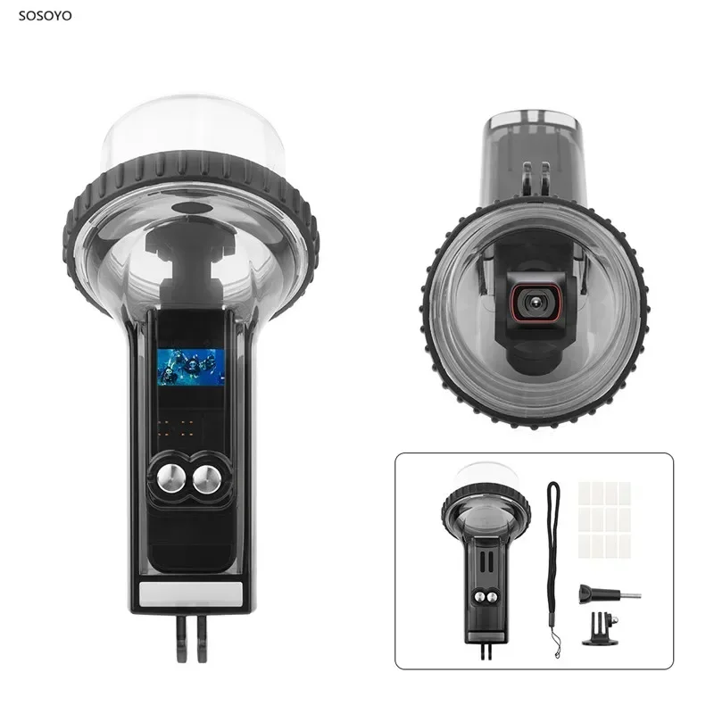 Para DJI OSMO POCKET2 funda impermeable cubierta de buceo subacuático carcasa protectora cardán accesorios de Cámara de Acción