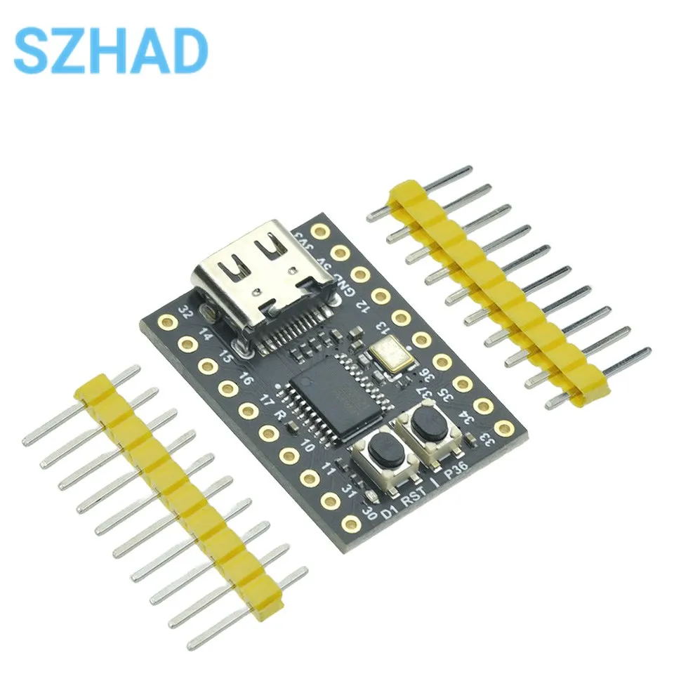 Placa de núcleo Mini CH552, desarrollo de aprendizaje USB tipo C, WCH MCS51 para Arduino 51, placa de sistema mínimo - imagen 2