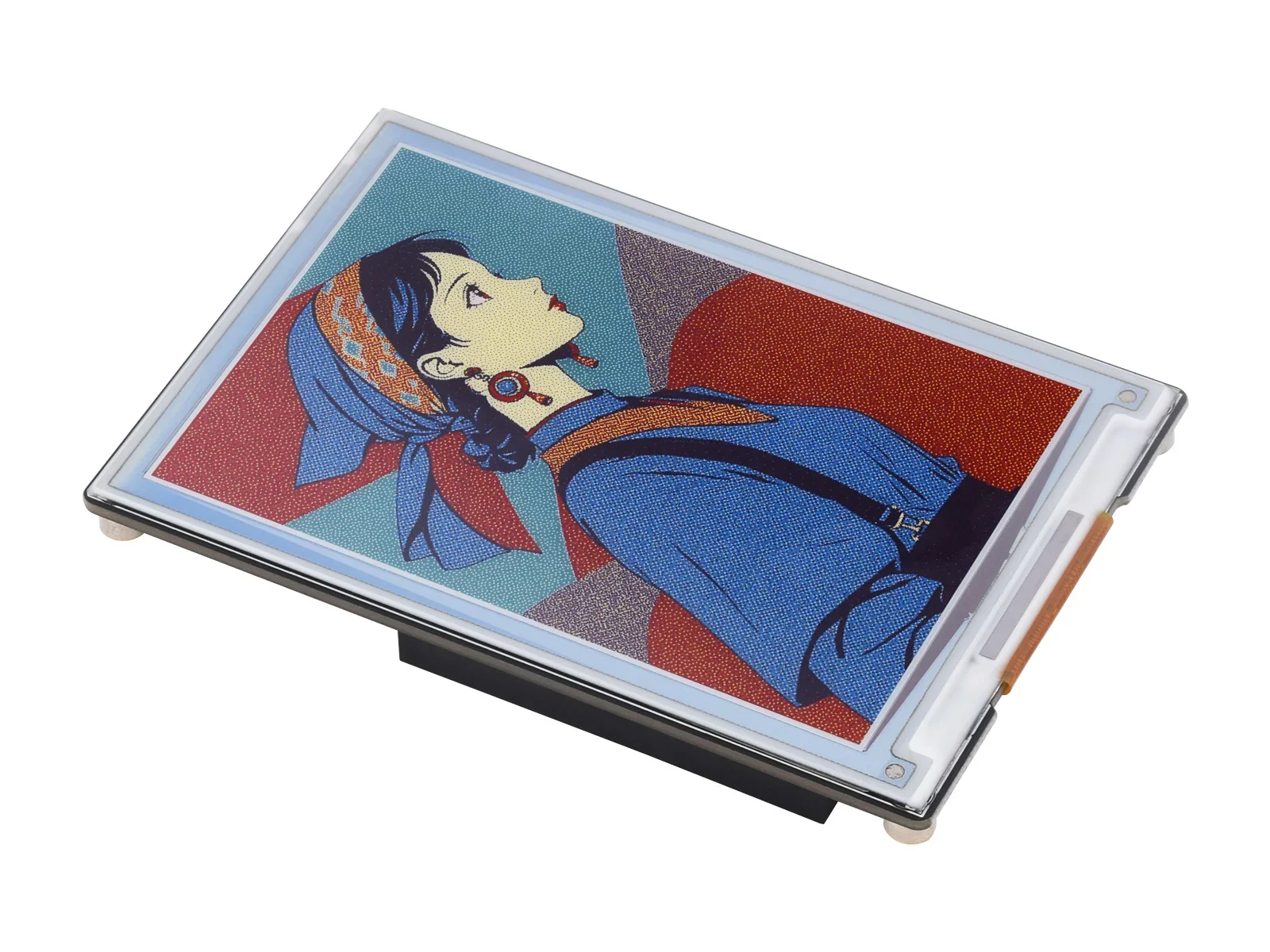 Pantalla de papel electrónico a todo Color Original de 4 pulgadas E Ink Spectra 6 (E6), 600 × 400, SPI, opcional para HAT + placa controladora para Raspberry Pi - imagen 3