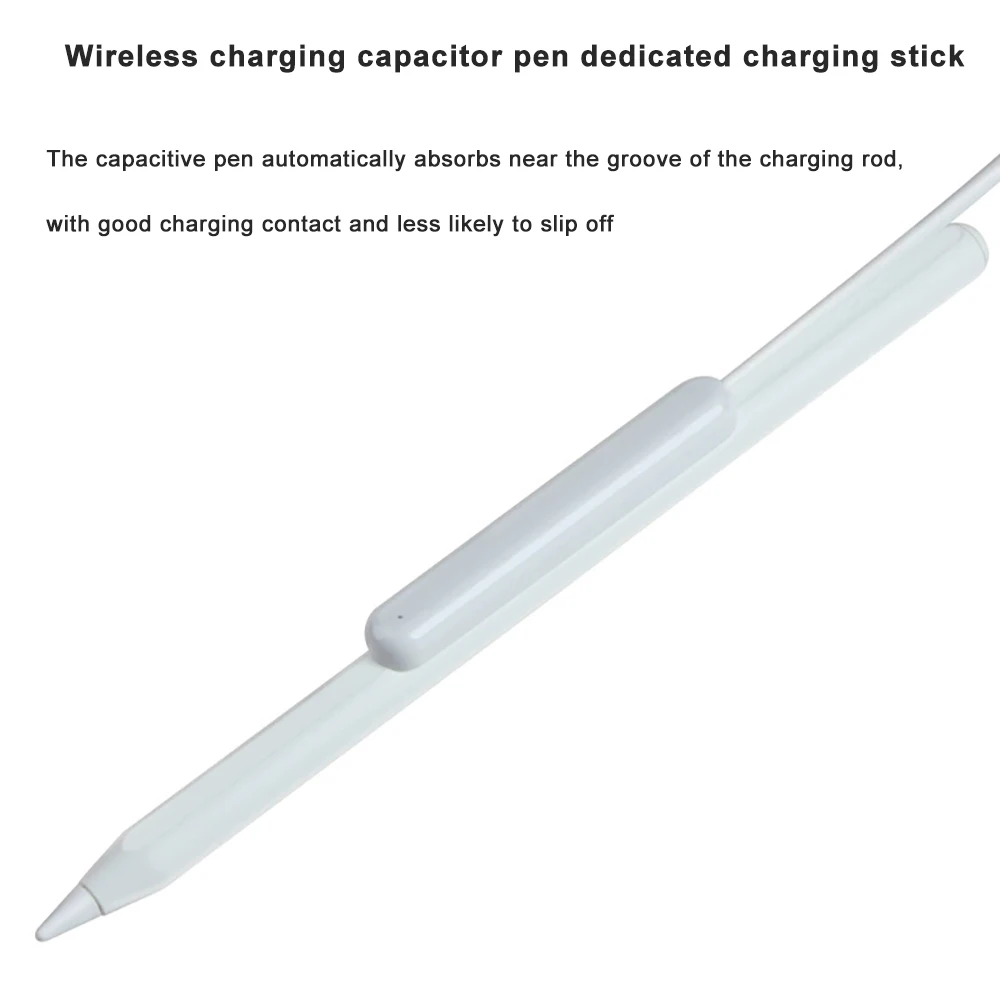 Palo de carga inalámbrico para Apple Pencil 1/ 2/Pro, nuevo cargador de pluma de escritura a mano, varilla de carga absorbente magnética - imagen 2
