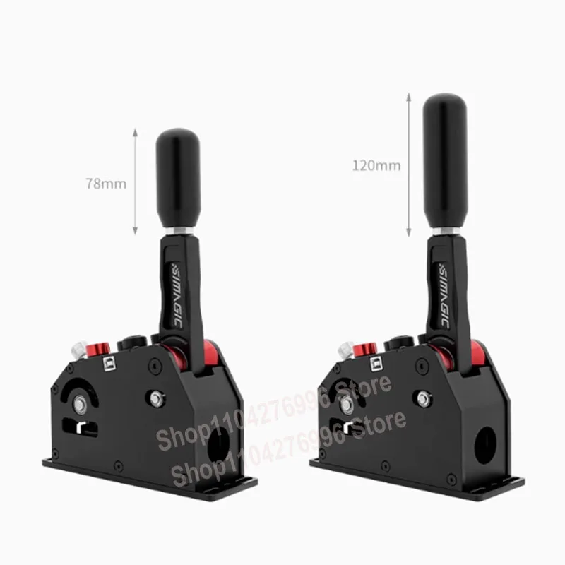 Simulador de carreras Q1, palanca de cambios secuencial, conjunto de engranajes planetarios, 4 PC programables, USB, palanca de cambios secuencial para Simagic