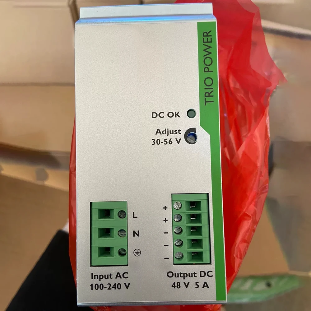 2866491 TRIO-PS/1AC/48DC/5 TRIO POWER para fuente de alimentación Phoenix, salida 48VDC/5A, funciona perfectamente, envío rápido, alta calidad - imagen 2