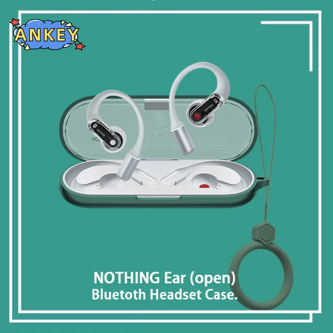 Funda para nada oreja abierta cubierta protectora anillo anticaída silicona suave auriculares inalámbricos Bluetooth transporte - imagen 3