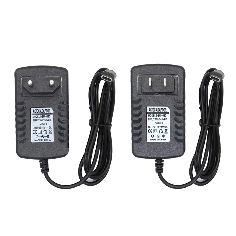 Adaptador fuente alimentación 5V 3A 3000mA Cargador USB tipo C para 4 UU. / UE